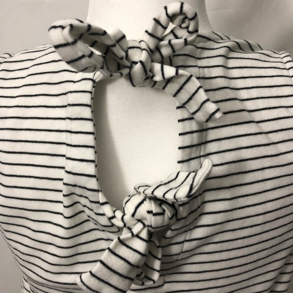 J Crew Factory striped tie back tank, XS - Picture 4 of 7